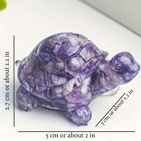 Crystal Turtle Decor