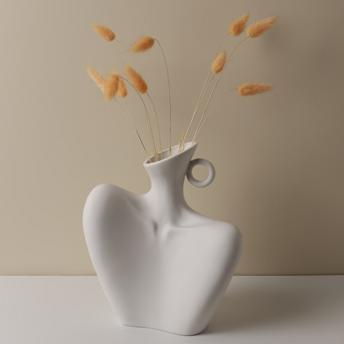 Collarbone Ceramic Vase