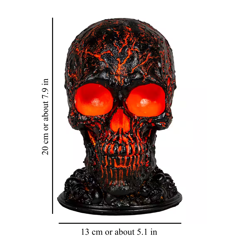Bloody Skull Lamp