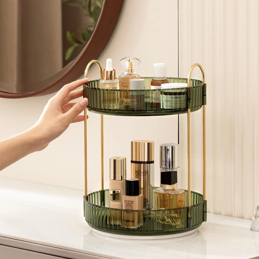 Rotating Cosmetics Organizer