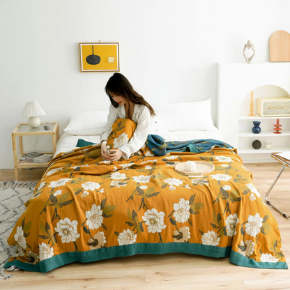 Sunshine Floral Quilt