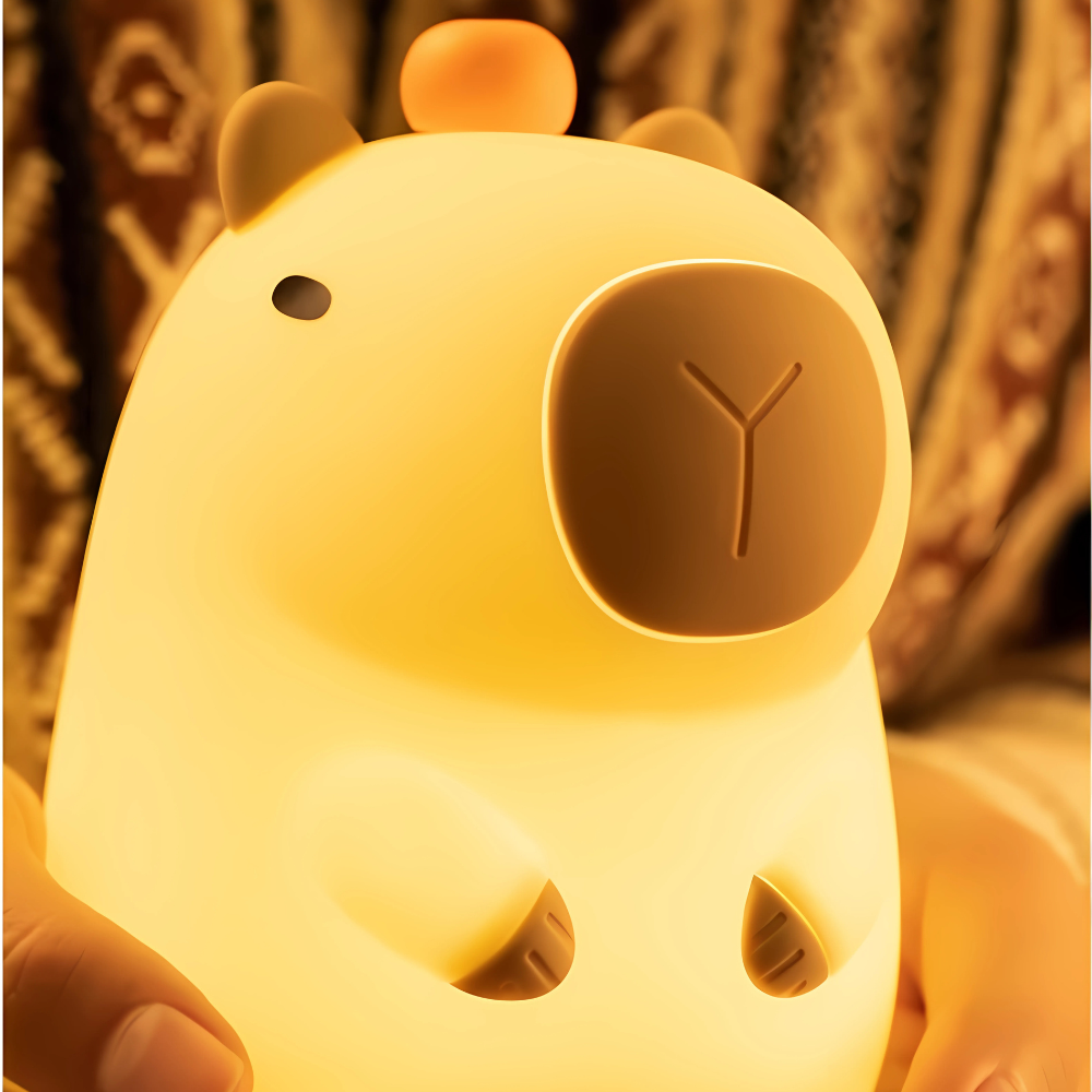 Capybara Squishy Glow Lamp