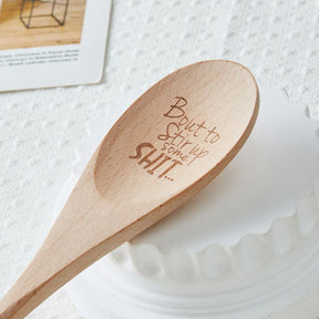 Funny Wooden Spoon