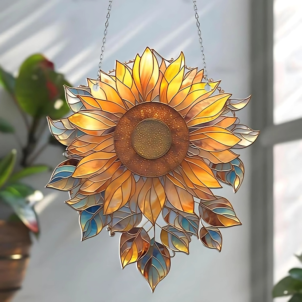 Sunflower Window Decor