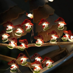 Mushroom String Lights