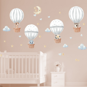 Hot Air Balloon Wall Stickers