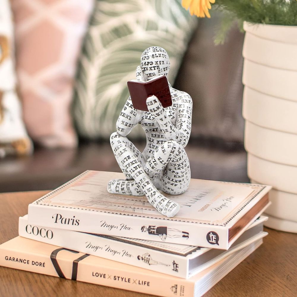 Bookworm Sculpture