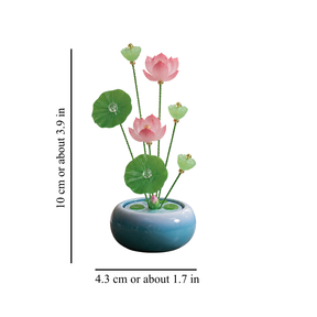 Pink Lotus Flower Pots