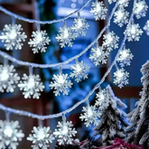 Snowflake String Lights