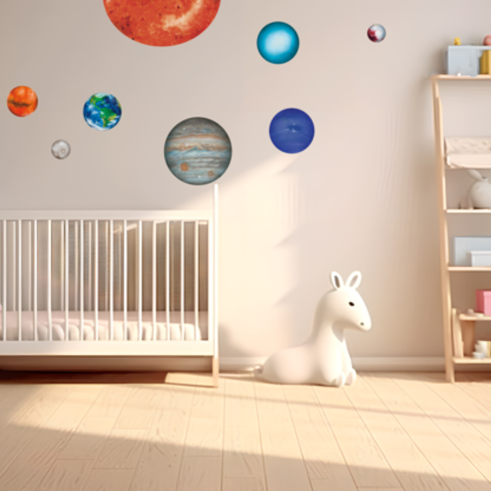 Solar System Wall Stickers Set