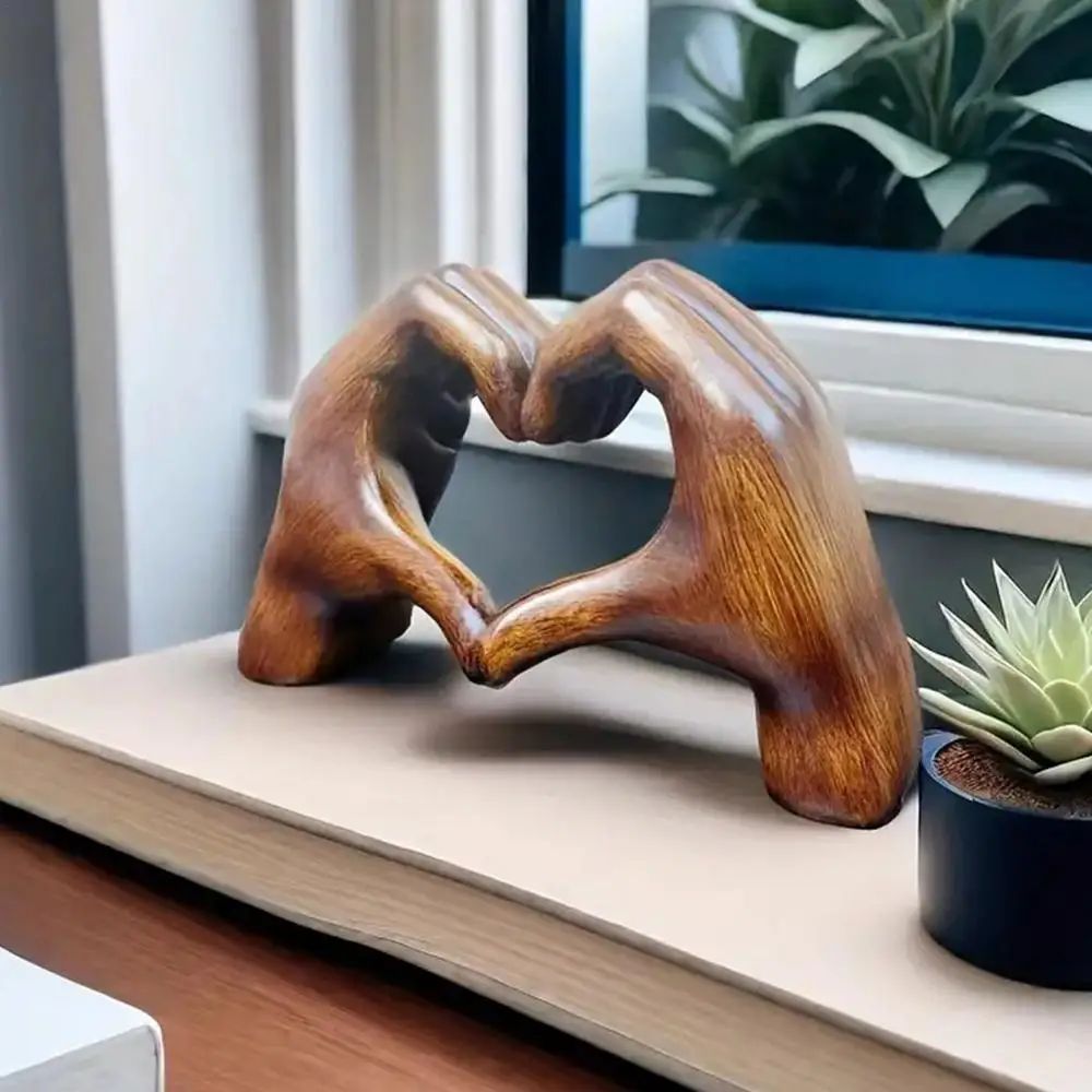 Heart Gesture Statue