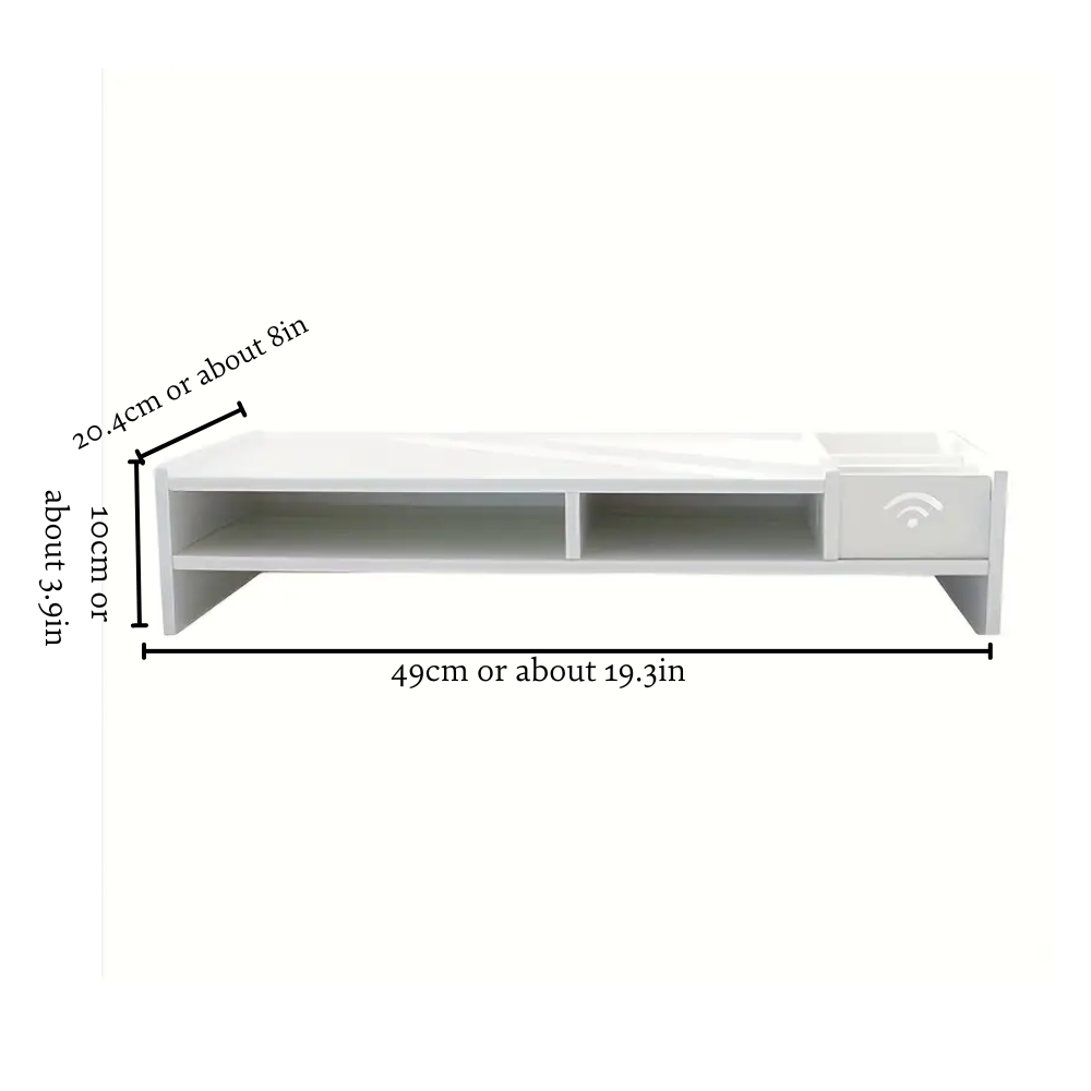 Monitor Stand Desk Organizer