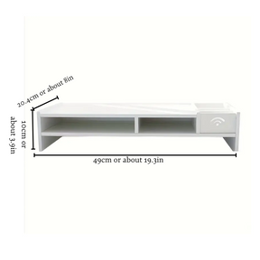 Monitor Stand Desk Organizer