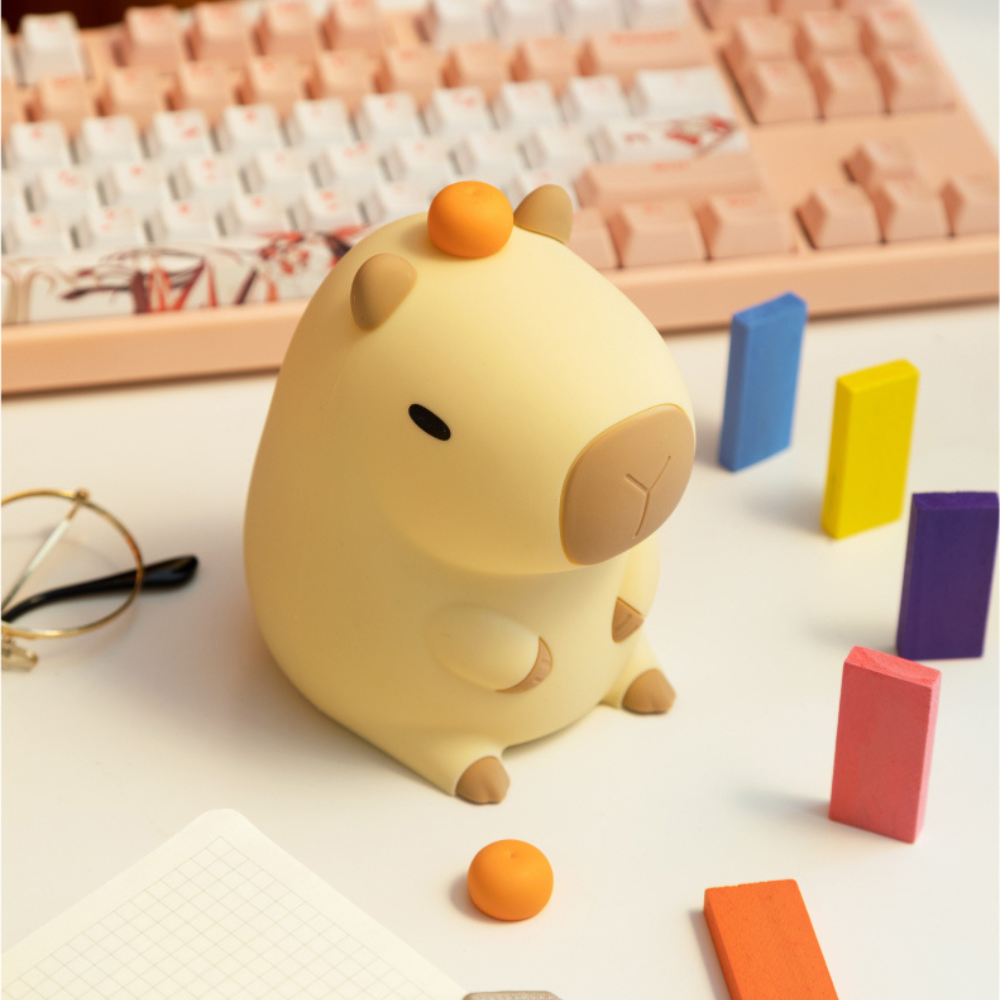 Capybara Squishy Glow Lamp