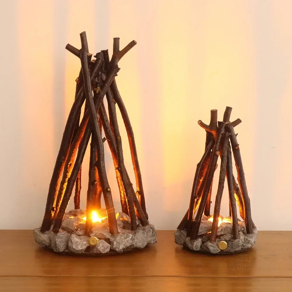Campfire Lamp