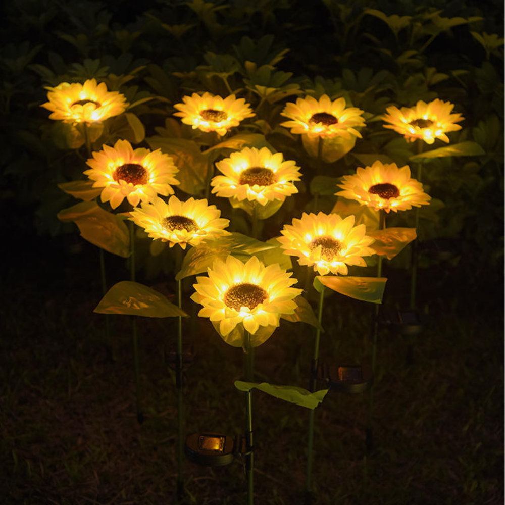 Sunflower Garden Lights (2 Pack)
