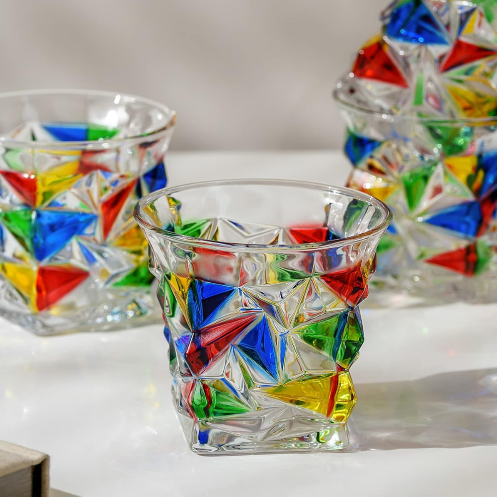 Colorful Crystal Glasses