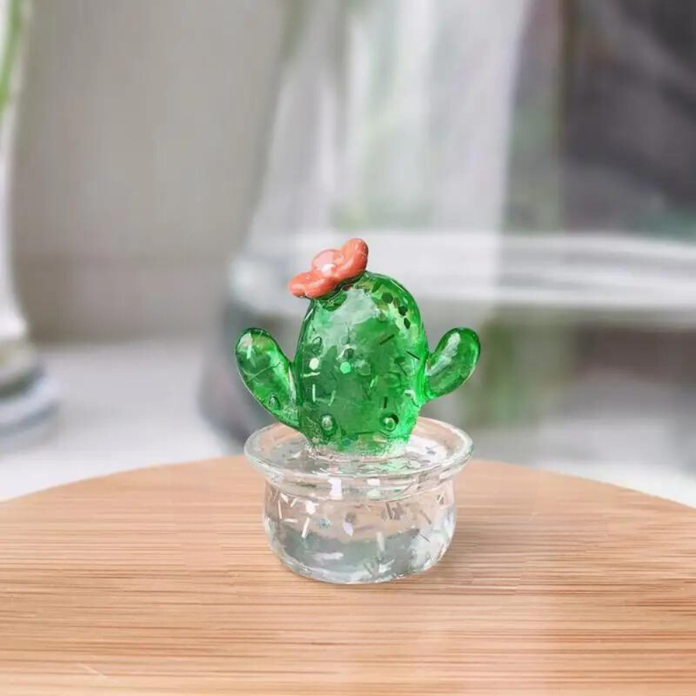 Miniature Cactus Statue (4 pcs)