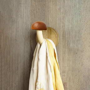 Creative Wooden Mushroom Hook