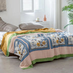 Floral Boots Quilted Blanket NCU0TH1449