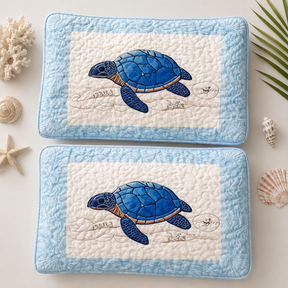 Ocean Quilted Bedding Set