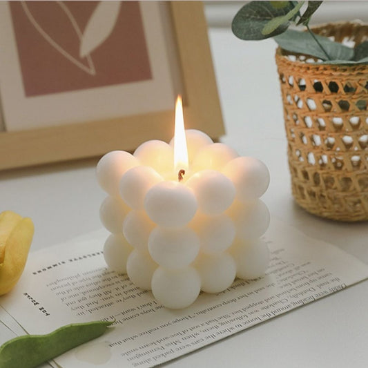 Chamomile Bubble Candles (3 Pcs)