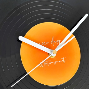 Vinyl Record Clock