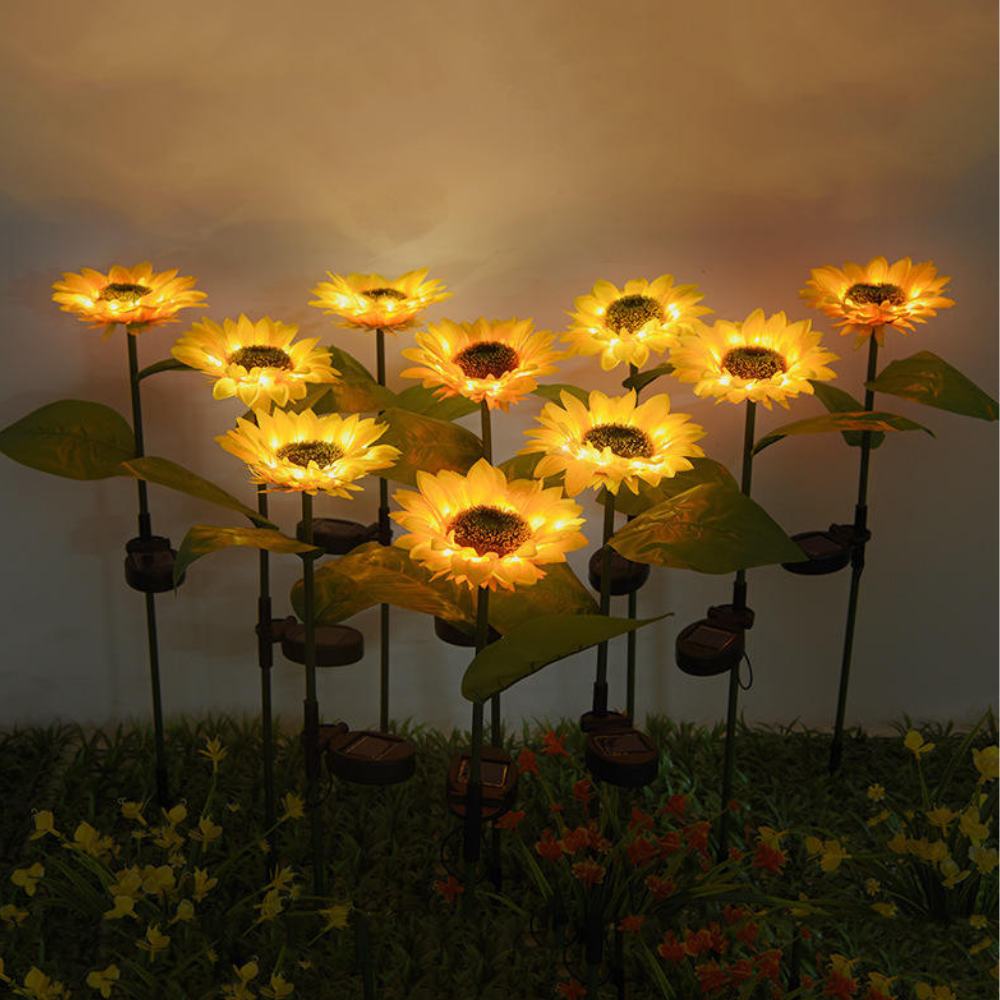 Sunflower Garden Lights (2 Pack)