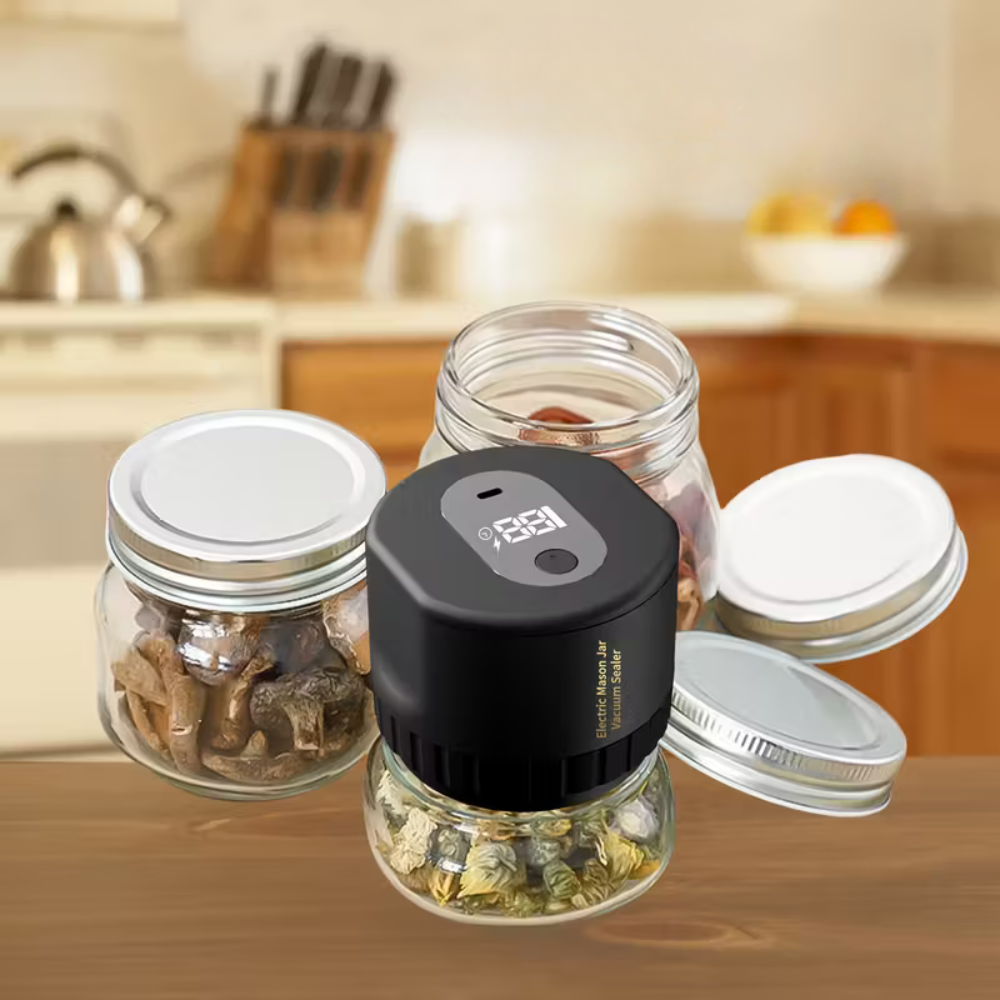 FreshCap™ | Jar Vacuum Sealer