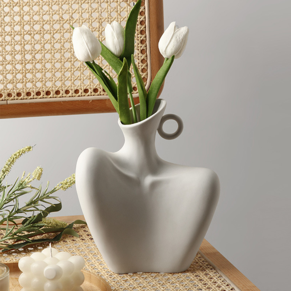 Collarbone Ceramic Vase