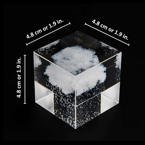 Crystal Rain Cube