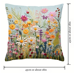 Flower Fields Cushion Cover