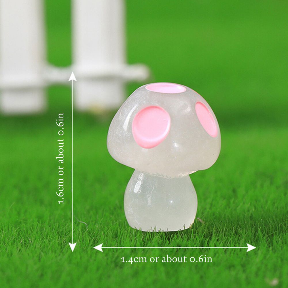 Glowing Mushroom Decor (8 pcs)