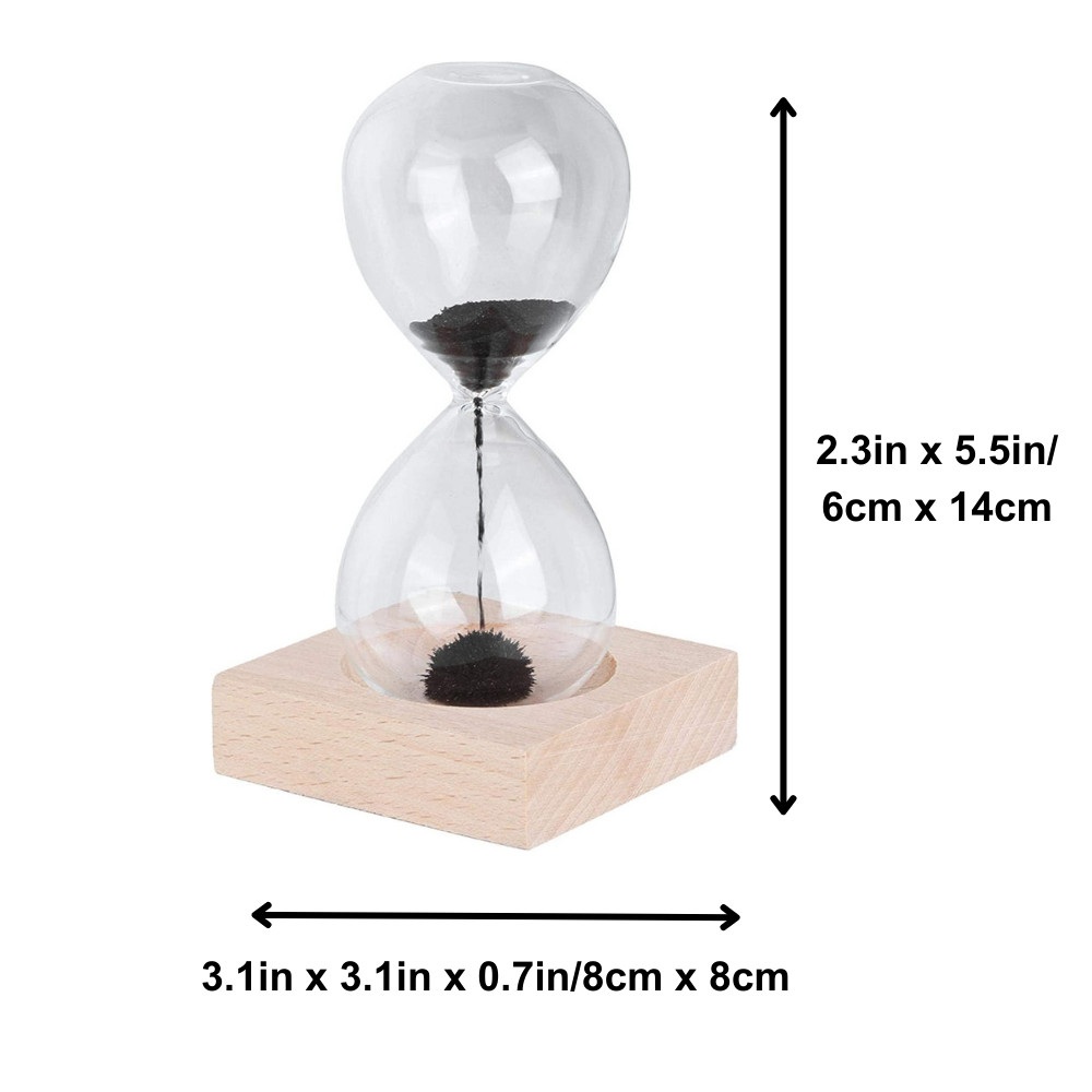 Magnetic Sand Hourglass