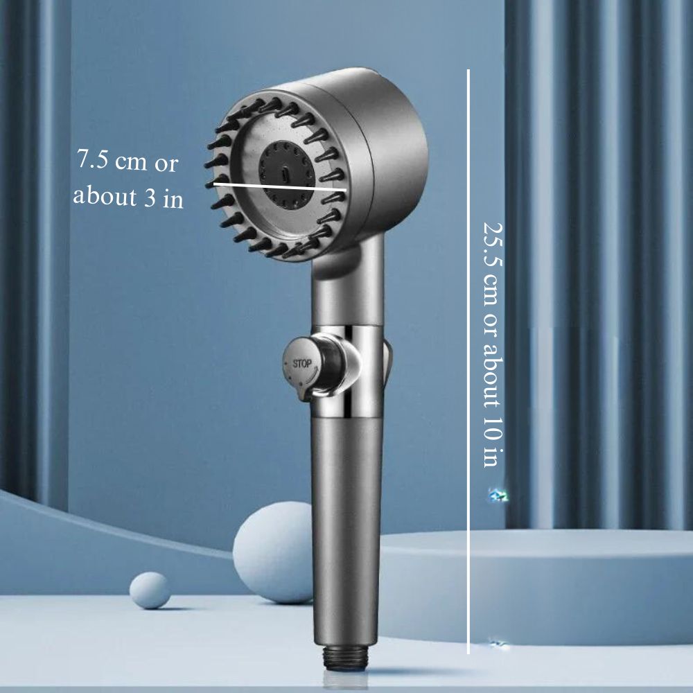 Pressure Flow Handheld Shower