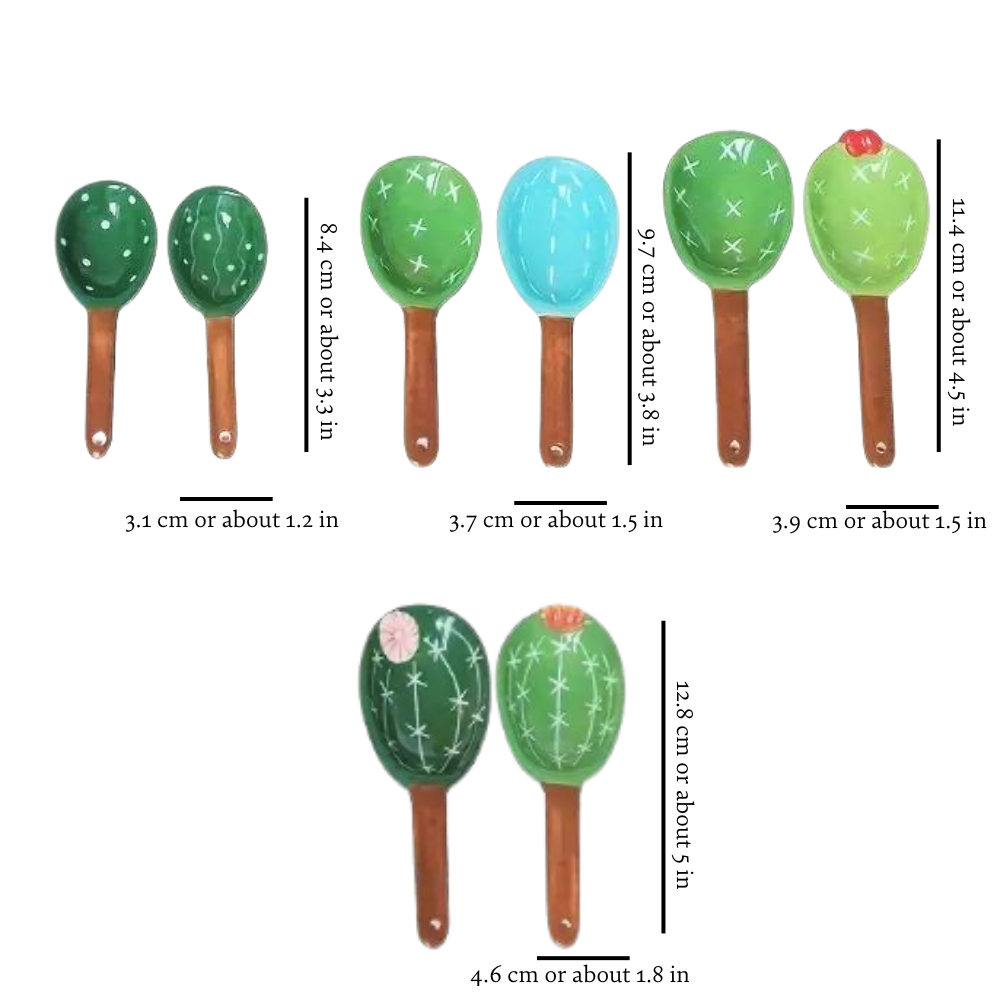 Cactus Measuring Spoon Set