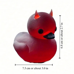 Gothic Duck Figurine