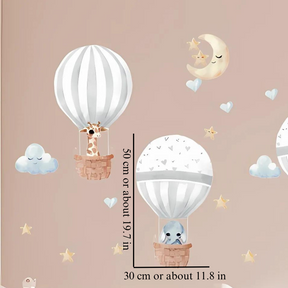 Hot Air Balloon Wall Stickers