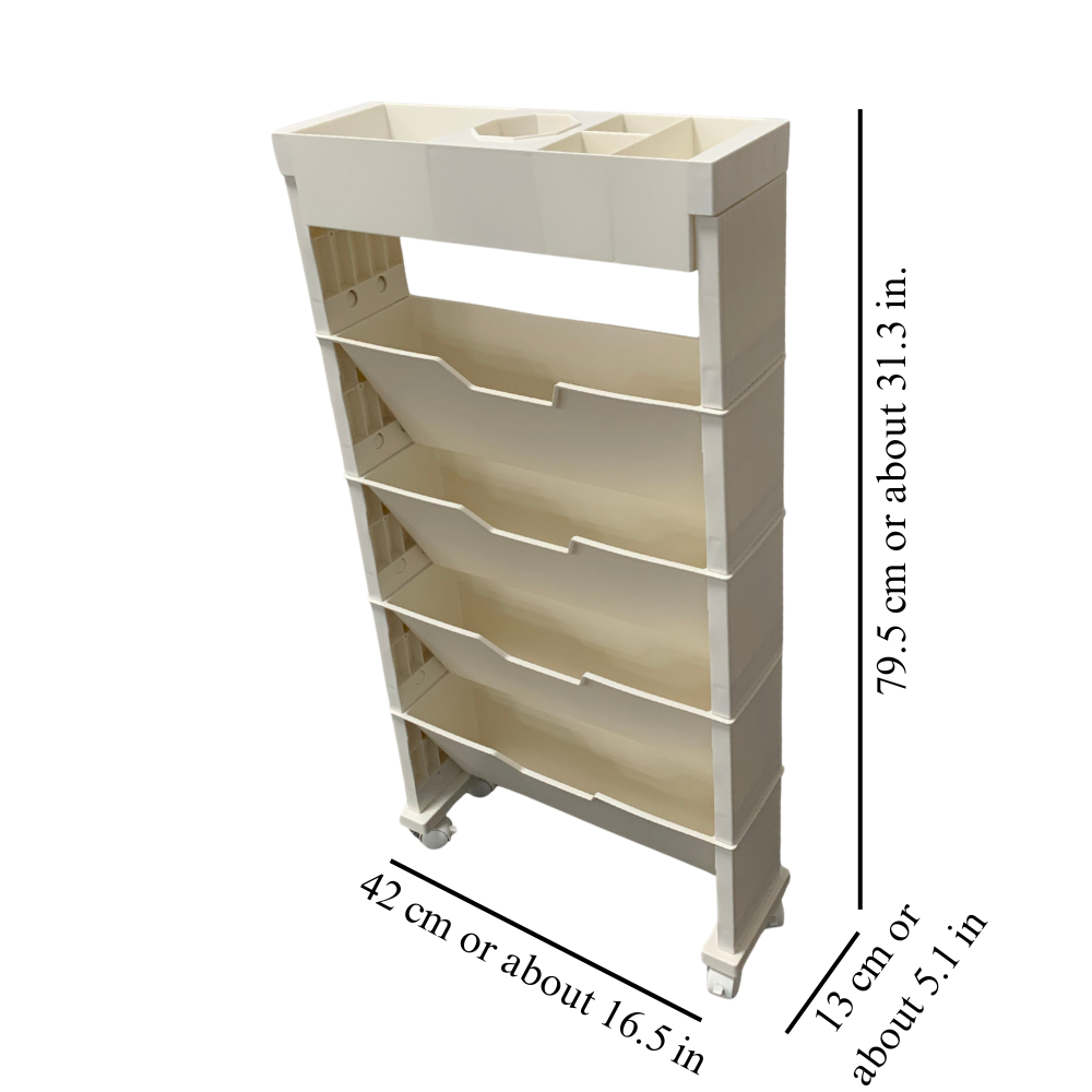 Multi-layer Mobile Bookshelf