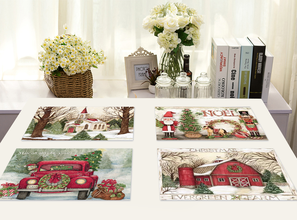 Holiday Time Dinner Mats