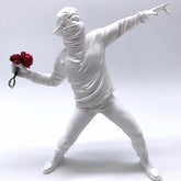 Banksy Flower Rioter Sculpture