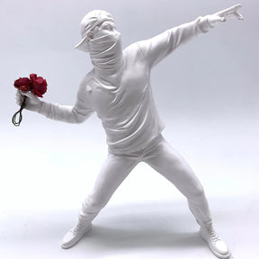 Banksy Rioter