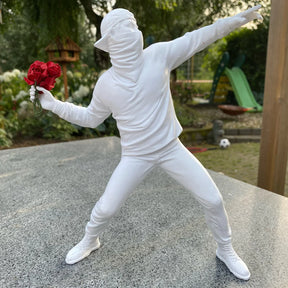Banksy Rioter