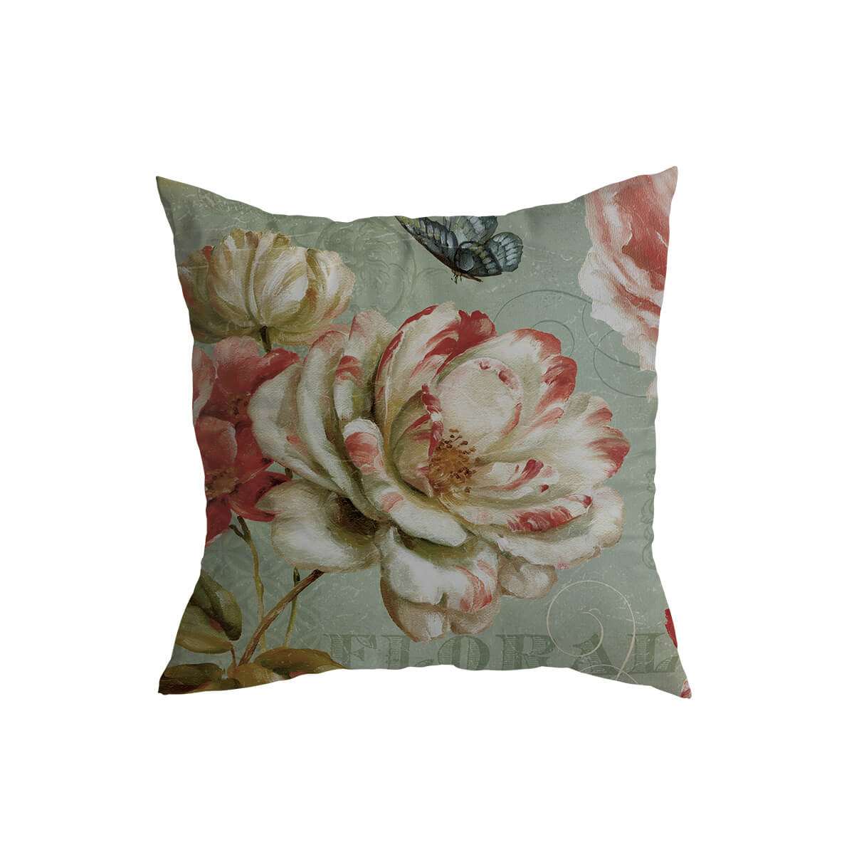 Vintage Spring Flowers Cushion Covers