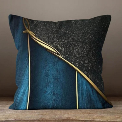 Emerald Leaf Cushion Cover