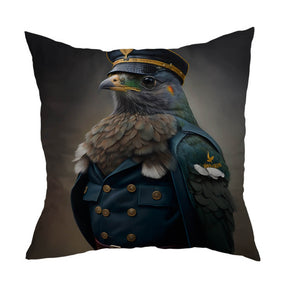 Military Animals Cushion Cover
