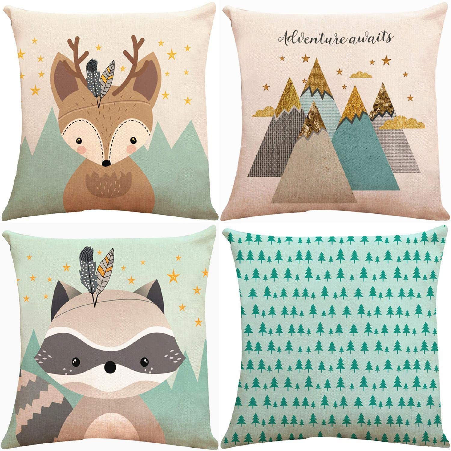 Cutesy Creatures Cushion Covers