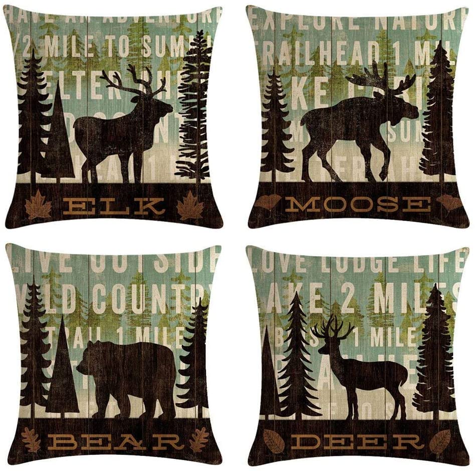 Woodland Beasts Cushion Covers