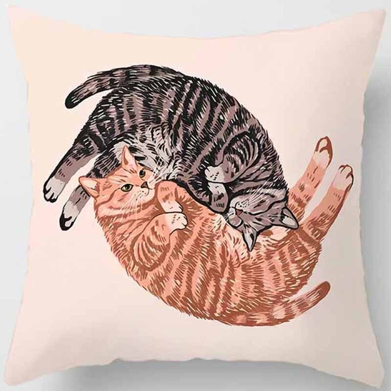 Feline Cushion Covers