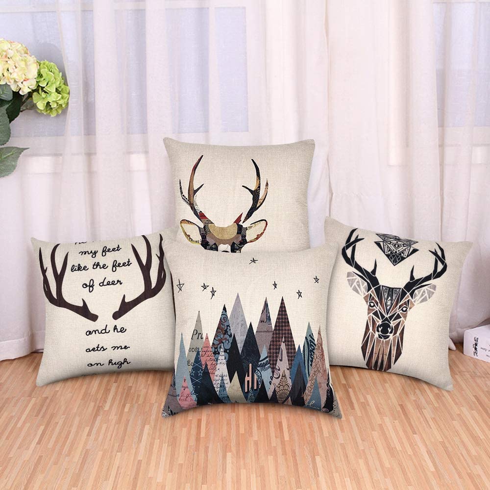 Deer Cushion Covers